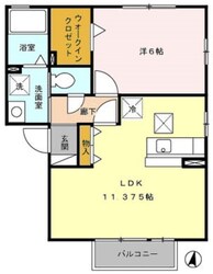 エタージュＡの物件間取画像